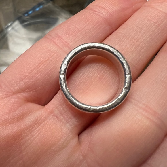 Authentic Tiffany & Co. Sterling Silver 1837 Ring - Picture 9 of 15